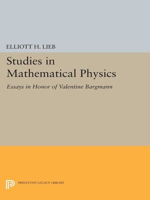 cover image of Studies in Mathematical Physics